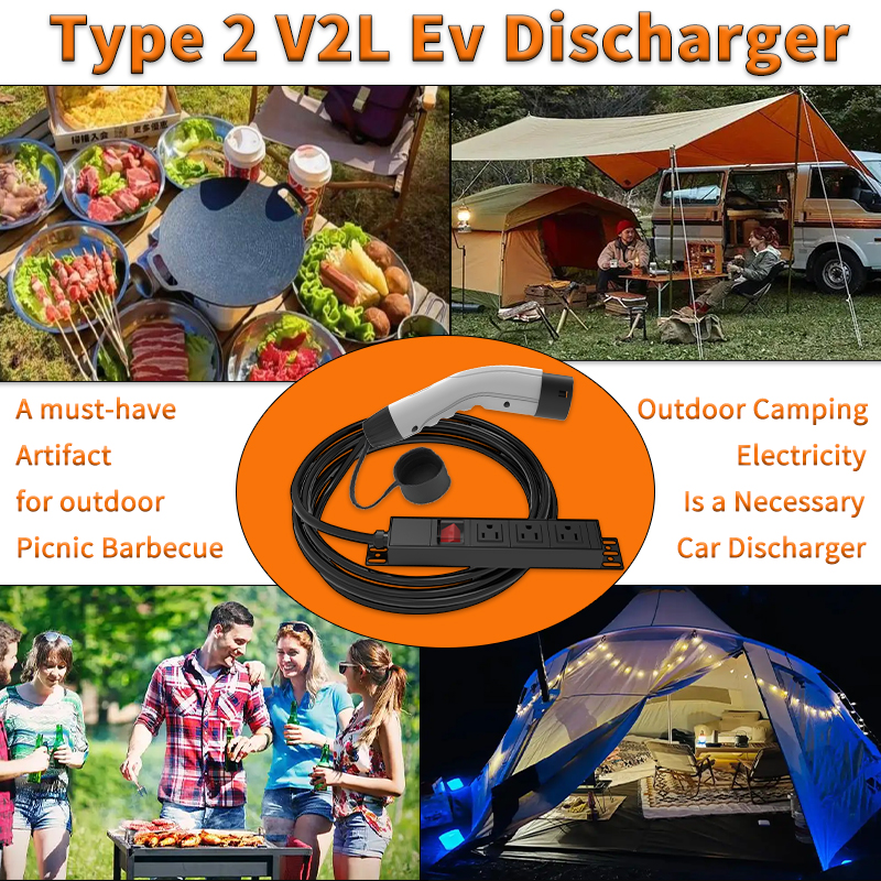 WUFEN Portable Type 2 V2L Cabl - مراجعة Outdoor Power Inc وسعره