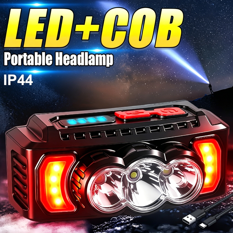 3500LM Headlamp Super Powerful - مراجعة Outdoor Power Supply وسعره