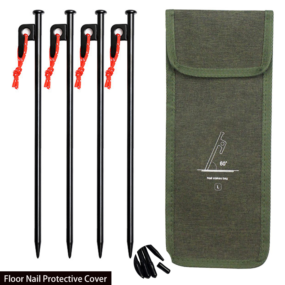 4pcs 20/30cm Outdoor Tent Nail - مراجعة Outdoor Power Stake وسعره