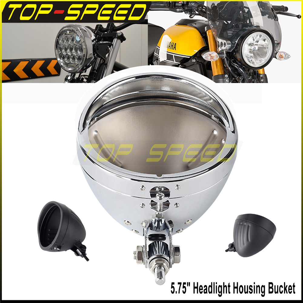 Black/Chrome Motorcycle Headla - مراجعة Outdoor Power Products وسعره