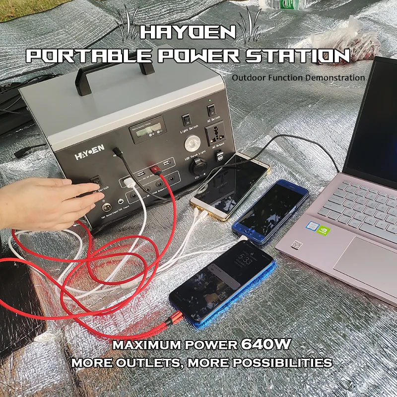 HAYOEN Solar Energy System 600 - مراجعة Outdoor Power Tool Storage وسعره