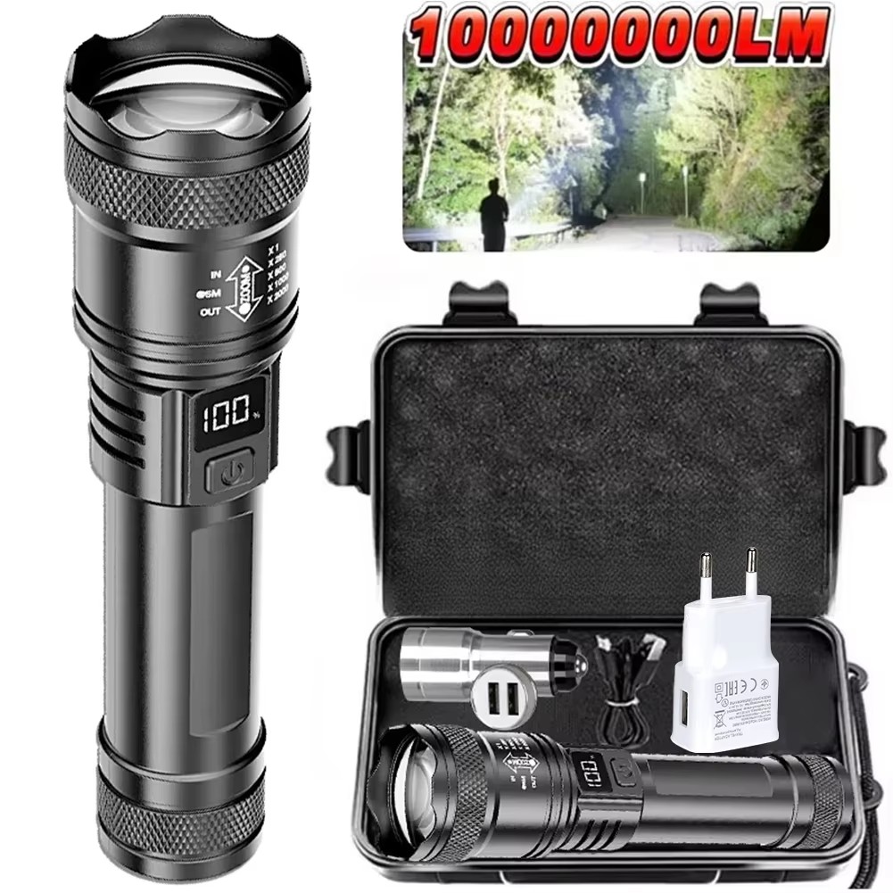 Rechargeable LED Flashlight Zo - مراجعة Outdoor Power Supply وسعره