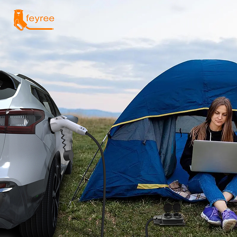 feyree Type1 16A Charger Cable - مراجعة Outdoor Powerwall وسعره