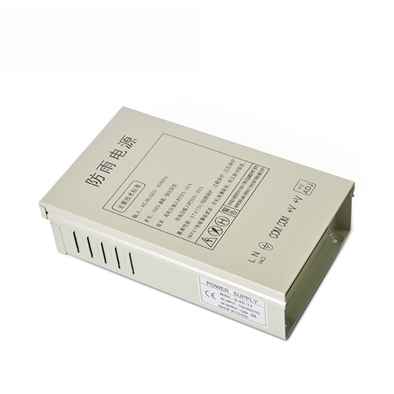12V5A rainproof switching powe - مراجعة Outdoor Power Supply وسعره