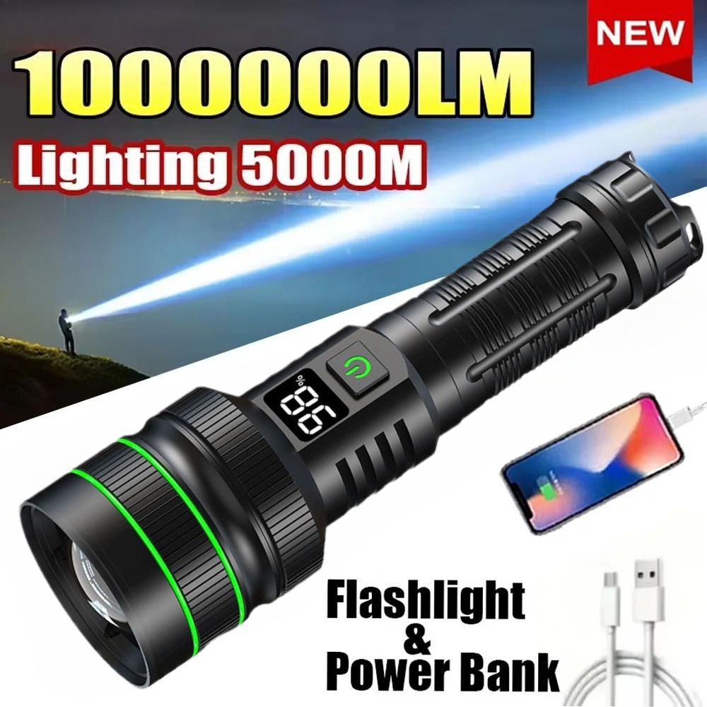 Powerful LED Flashlight Zoomab - مراجعة Outdoor Power Inc وسعره