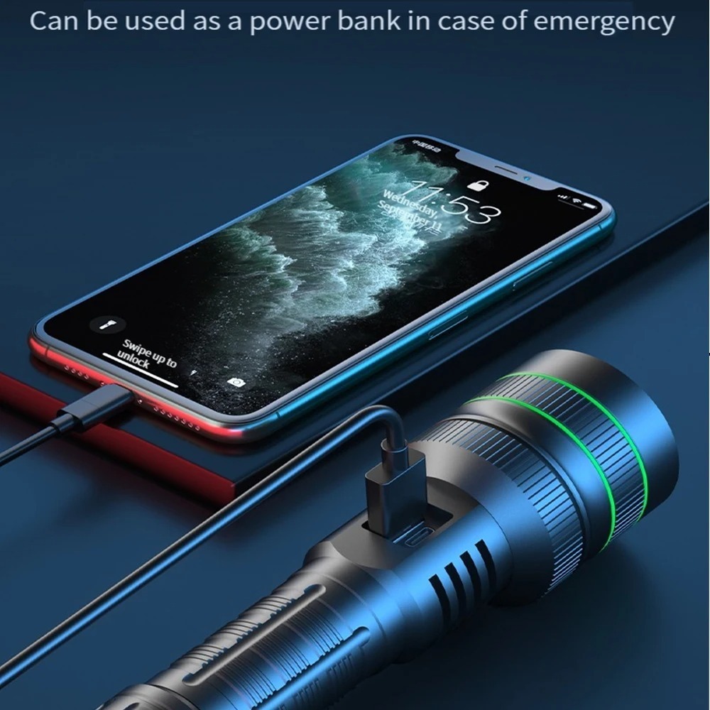 Powerful LED Flashlight Zoomab - مراجعة Outdoor Power Inc وسعره