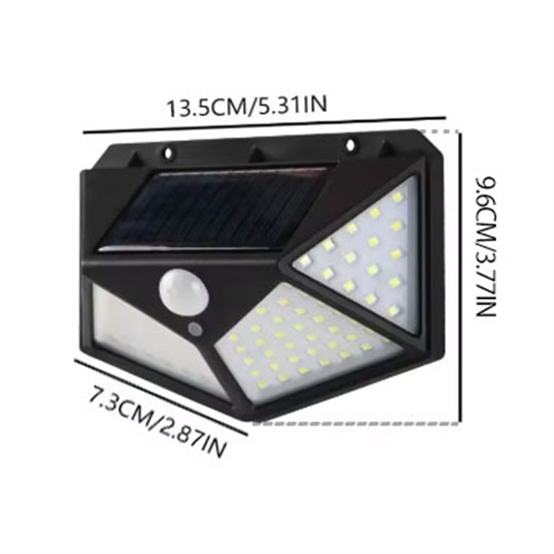 Motion Sensor 100LED Solar Wal - مراجعة Outdoor Power Point وسعره