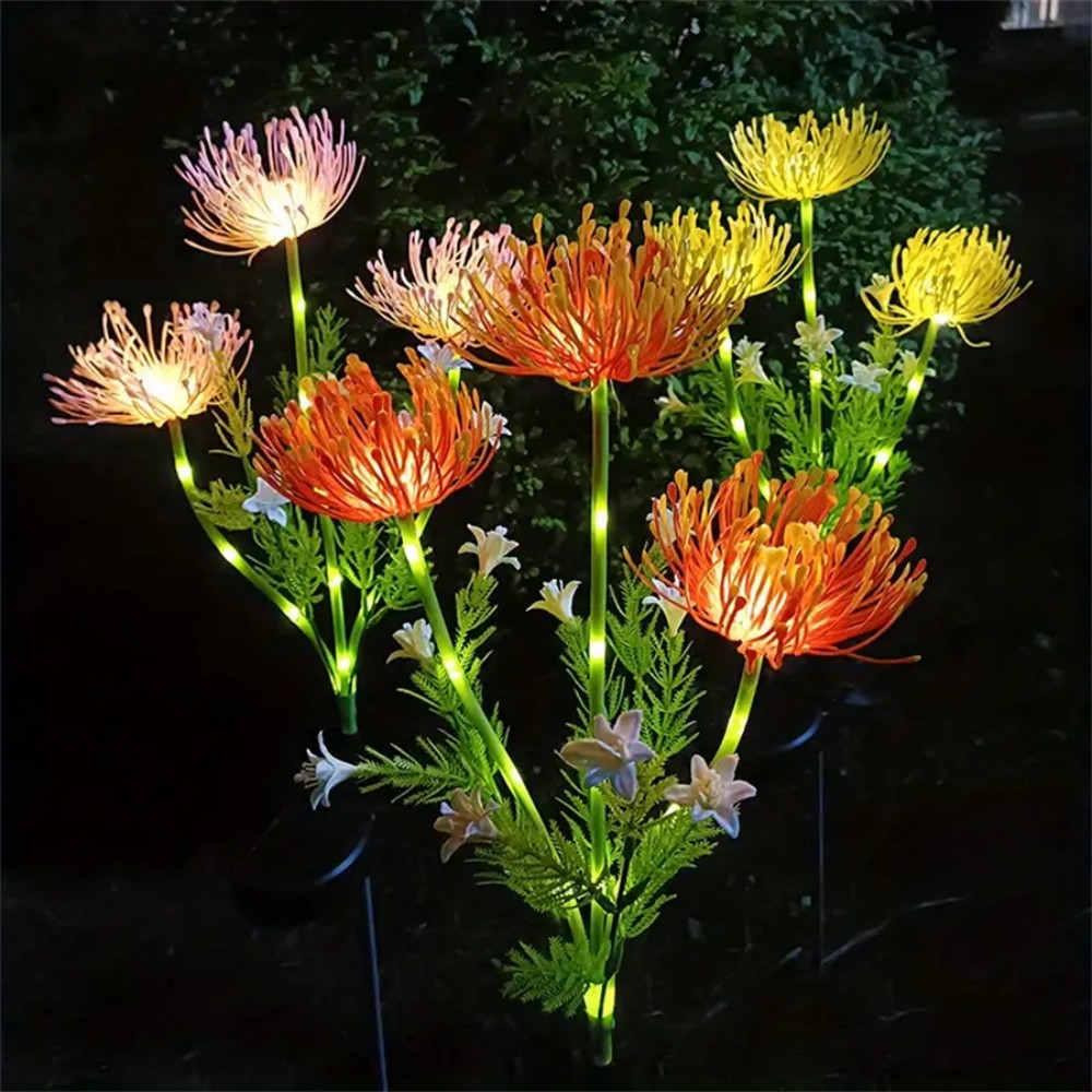 Solar Spider Lily Flower Groun - مراجعة Outdoor Power Stake وسعره