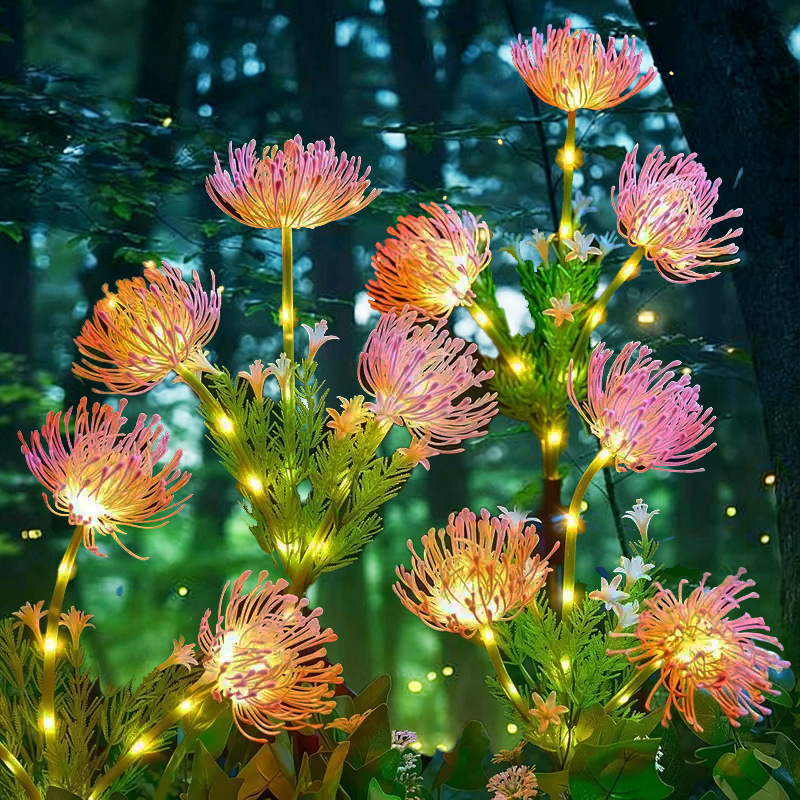 Solar Spider Lily Flower Groun - مراجعة Outdoor Power Stake وسعره