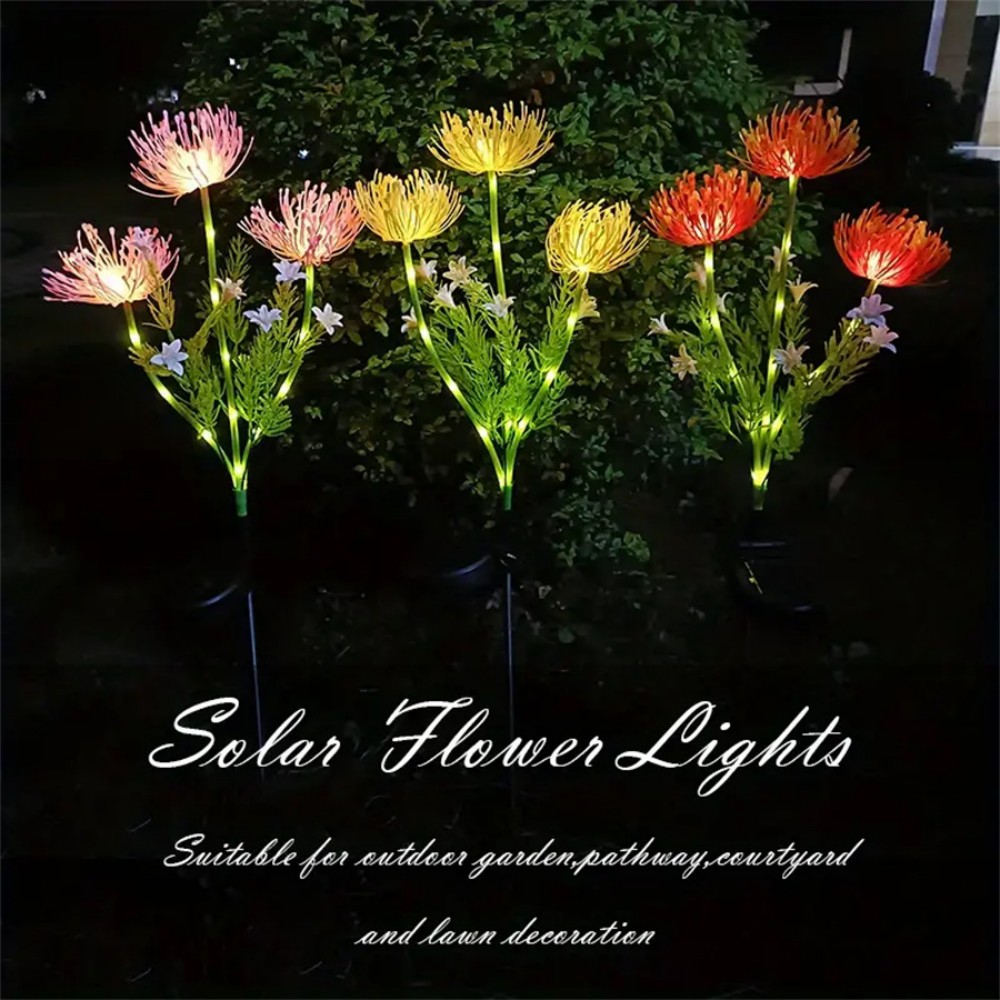 Solar Spider Lily Flower Groun - مراجعة Outdoor Power Stake وسعره