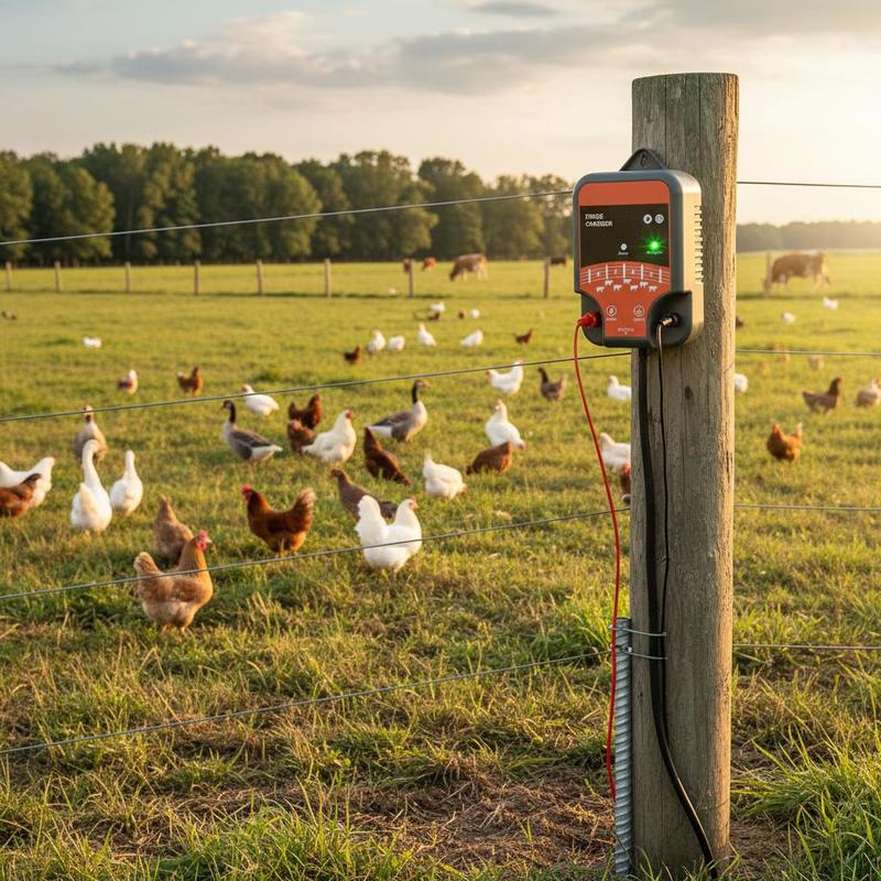 Livestock Energizer 10kV 2J Fo - مراجعة Outdoor Power Supply وسعره